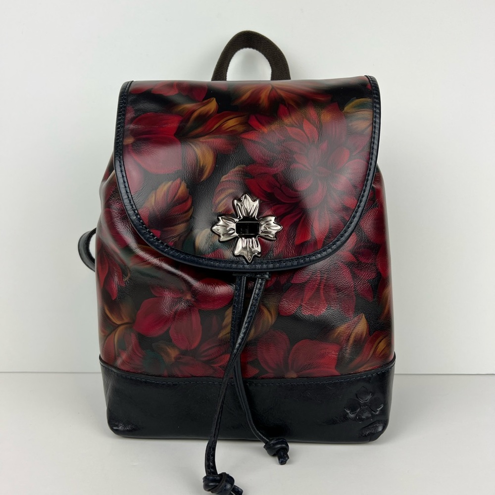 Patricia Nash Rustic Mums Collection Seluci Backpack - Picture 1 of 9